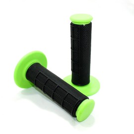 BLYGO GREEN Soft 24mm 22mm Handle Bar Hand Grips 110cc 125cc 140cc PIT Trail Dirt Bike