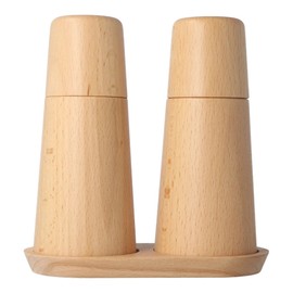 Sands Made Salt & Pepper Mill Bundle, Beechwood / Beechwood / Beechwood
