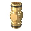 Modern Meditation Brass Metal Garden Hose End Stop End Y