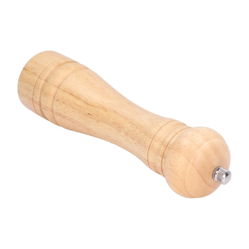 2pcs Wood Salt and Pepper Grinder Adjustable Coarseness Wooden Pepper