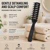 Slick Back Set - Boar Bristle Brush - Comb -