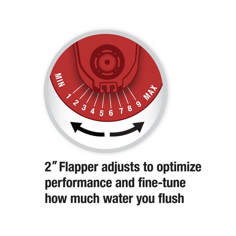 Fluidmaster K-400H-039 High Performance Toilet Fill Valve with 2-Inch Adjustable