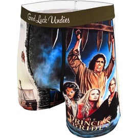 Good Luck Undies Men's The Princess Bride, Cliffs Of Insanity Boxer Brief Underwear, Medium