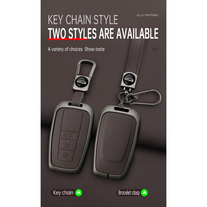 ontto 3 button Key Fob Cover Fit for Toyota 86
