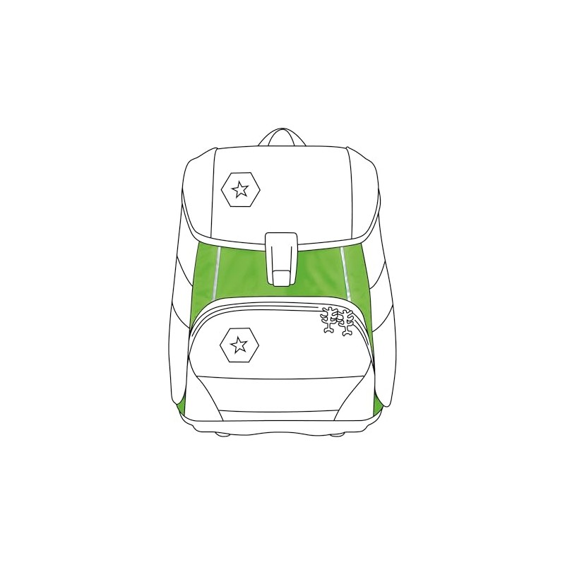 Step by Step Neon Pull-Over for 2-in-1 Plus Green