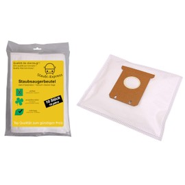 10 Stück Staubsaugerbeutel kompatibel mit AEG Viva Control Turbo Display II mit Mikrofilter II passgenauer Adapter