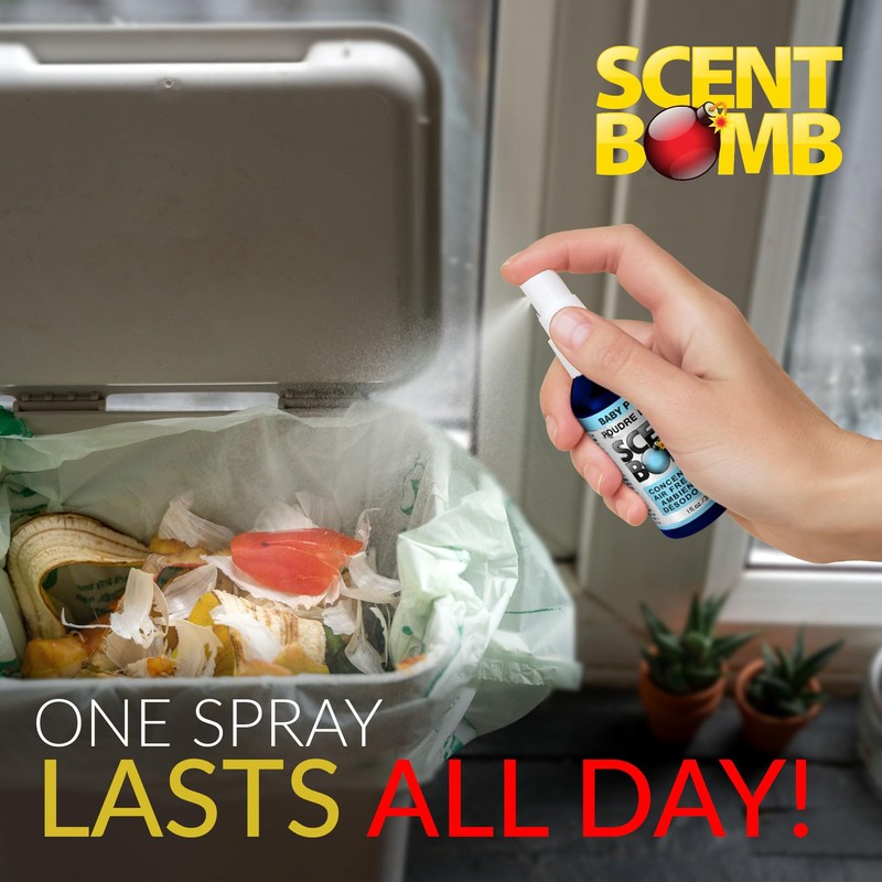 Scent Bomb Air Freshener Spray, Long-Lasting Odor Eliminator - Effective