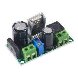 QCCAN 4PCS LM2596HV AC/DC to DC Step Down Buck Converter Module, Adjustable AC 5-30V DC 5-48V 24V 36V 48V to DC 2.5-35V 12V Step-Down 2A Power Supply Module