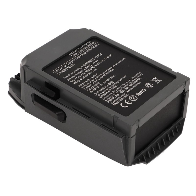 Drone Battery Dark Grey Flight Battery 11.4V 3830mAh 4 LED