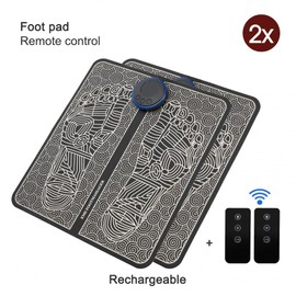 TooToo EMS Electric Foot Massager Mat Relax Muscle Stimulator Shaping Massage Pad USB (2)