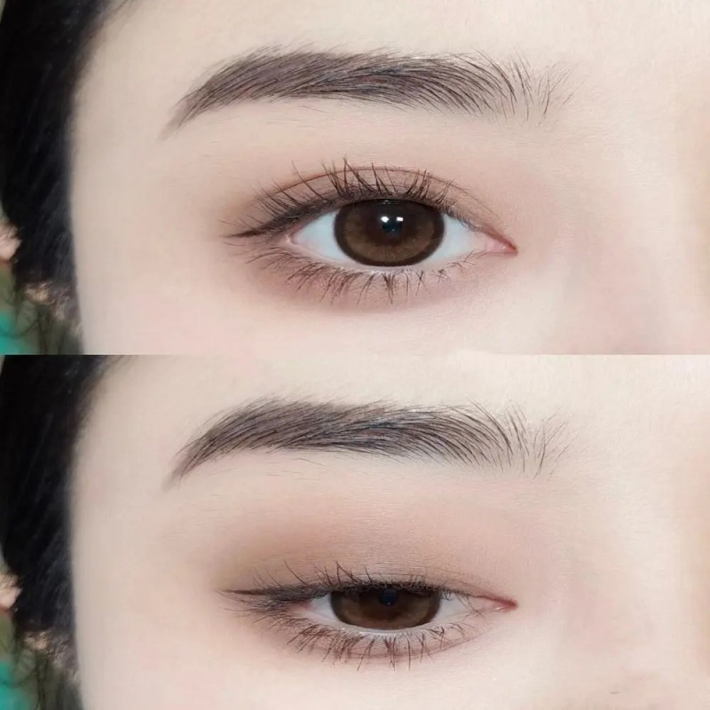 Sombra De Ojos Mate Monocromática Crema Corrector De Ojos