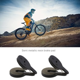 SING F LTD 2 Pairs of Resin Semi Metallic Bike Disc Brake Pads Compatible with Shimano SRAM AVID Hayes MX3 MX4 4mm Thickness Mountain Road Bike Cycling Bicycle MTB Disc Brake Pad
