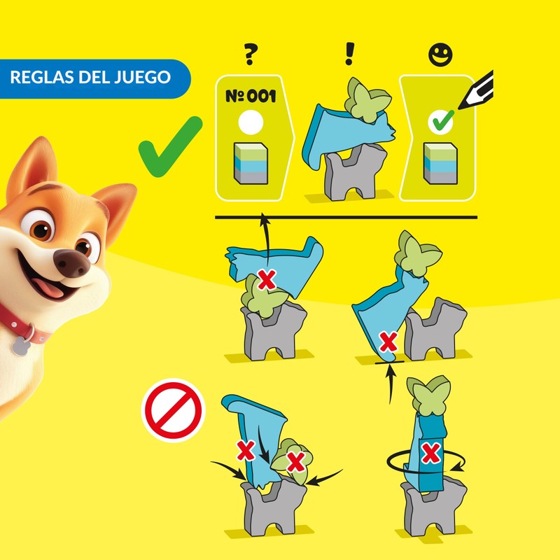 HABA Stacking Challenge Animals – L'accattivante duello di pile di
