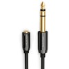 deleyCON 0.2 m Stereo Audio Jack Adapter Cable - 6.3