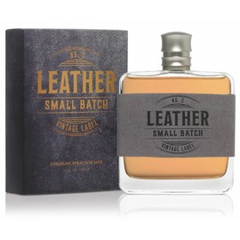 Leather Small Batch Vintage Label Men's Cologne - Tru Western 3.4 oz - NEW 93270