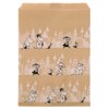 Indigo MOOMIN MP445 Moomin Wrapping Paper Bag, Flat Bag, M,