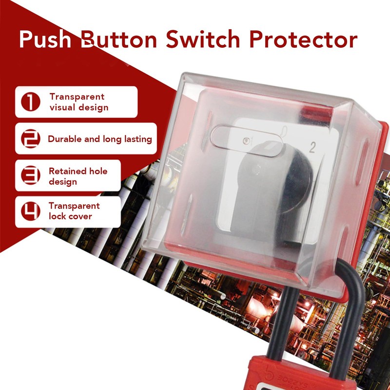 Fayelume Button Covers, Push Start Button Cover, Transparent Light Switch