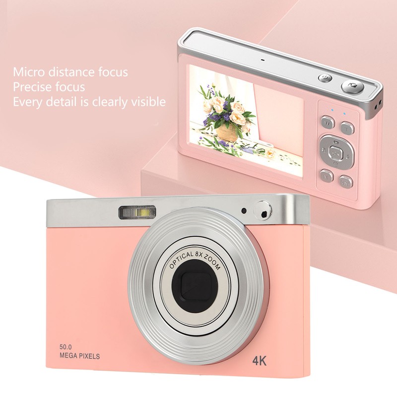 4K Digital Camera for Teens 2.88 Inch HD IPS Screen