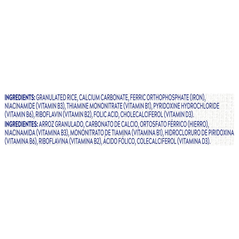 Cream of Rice Crema de Arroz Libre de Gluten Cereal