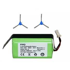 Coredy Battery for Coredy R300, R500+, R550, R580, R650, R3500, R3500S with 2 brush