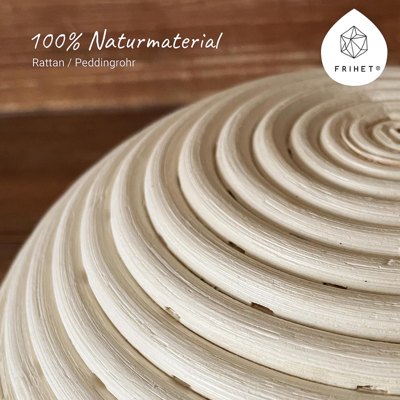 FRIHET Proofing Basket for Bread Baking Bread Baking Mould Proofing