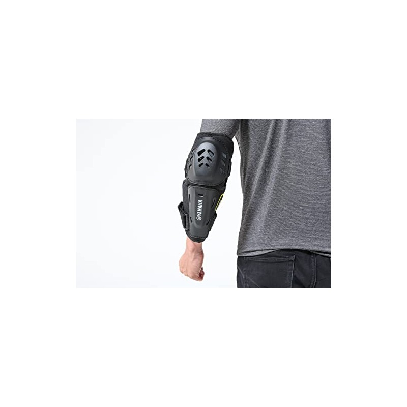 Yamaha YAD05 Motorcycle Riding Protector Elbow Guard (Elbow) Black One