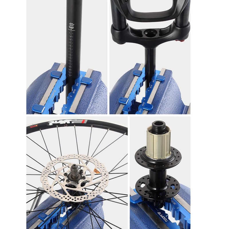 HOUSON Bicycle Multi-Function Fasteners, Front Fork hub Repair Tool Vise