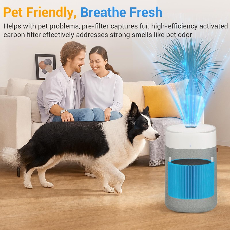 Blue Pure 211i Max AllergenBlock Filter Replacement Compatible with Blueair