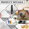 Annejudy Kitchen Aid Mixer Cover, Sunflower Rooster Print Kitchen Stand