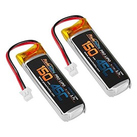 Powerhobby 1s 3.7V 150mah 45c Lipo Battery w PH 1.5 Connector (2) Fits: Blade 70 S/Blade 70S Battery