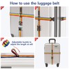 JYSDCXC Luggage Strap Suitcase Strap – Suitcase Strap Cross Strap