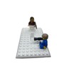 Designz3D Brick Wall Plate, Single Toggle Light Switch Cover for