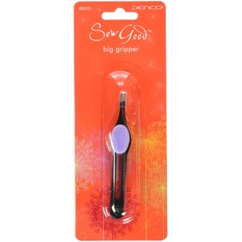 Big Gripper Slant Tip Tweezers, Assorted Colors