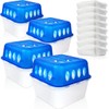 Stimo 4 x Dehumidifier Box with 8 Refill Packs, Room