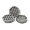 2" Round Plastic Louver Soffit Air Vent Reptile Screen Grille