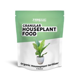 Organic Houseplant Food, Slow Release Dry Granular Fertilizer for House Plants (6 Ounces)