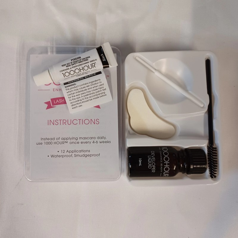 1000 Hour Eyelash & Brow Dye Kit Black