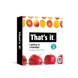 That´s It Barra con Fruta Mango y Manzana 35g