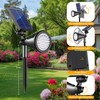 APOMAO Solar Lights Outdoor Waterproof, 36 LEDs 1000LM Adjustable Solar