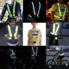 Y Yakunitatsu Safety Vest, Reflective Vest, Fluorescent Belt, High Visibility,