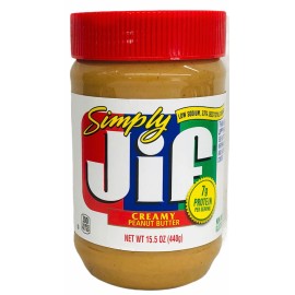 Jif Simply JIF Creamy Peanut Butter 15.5 oz - 1-Jar