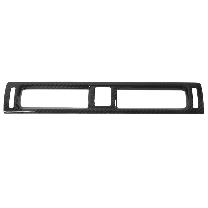 Center Console Air Outlet Cover Carbon Fiber Dashboard AC Vent