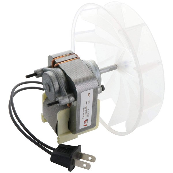 Endurance Pro BP28 Bathroom Fan Motor 99080166 and Blower Wheel Replacement for Broan Nutone 70CFM 120V for Bath Exhaust Vents 1.4 amps 60 Hz 3000 RPM CCW 679-A,B,C 679FL 655 ABC