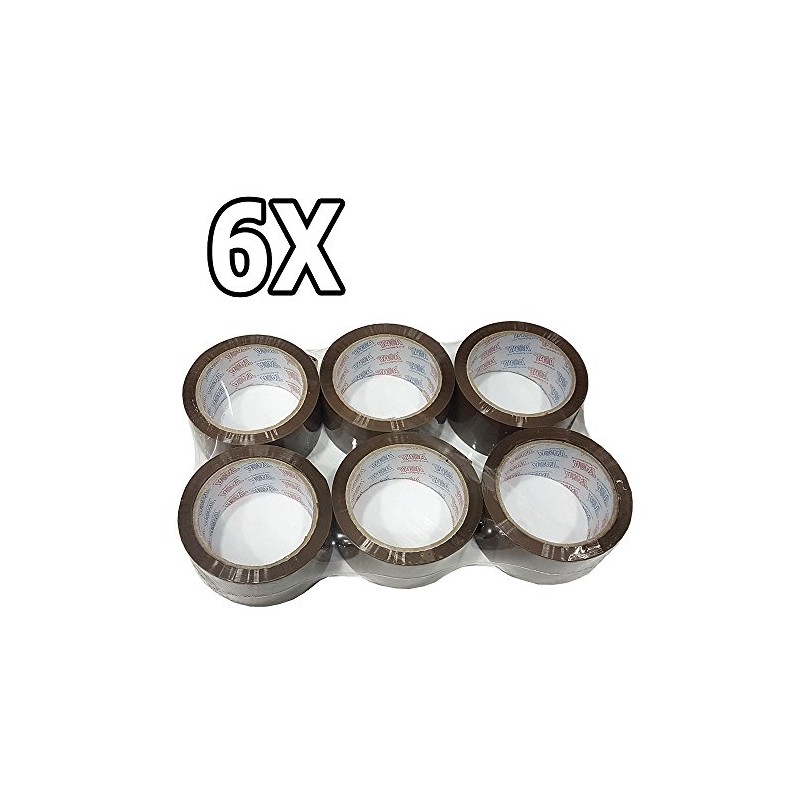 TAHA 6 Rolls PER Pack 48MM X 66M Brown Packaging