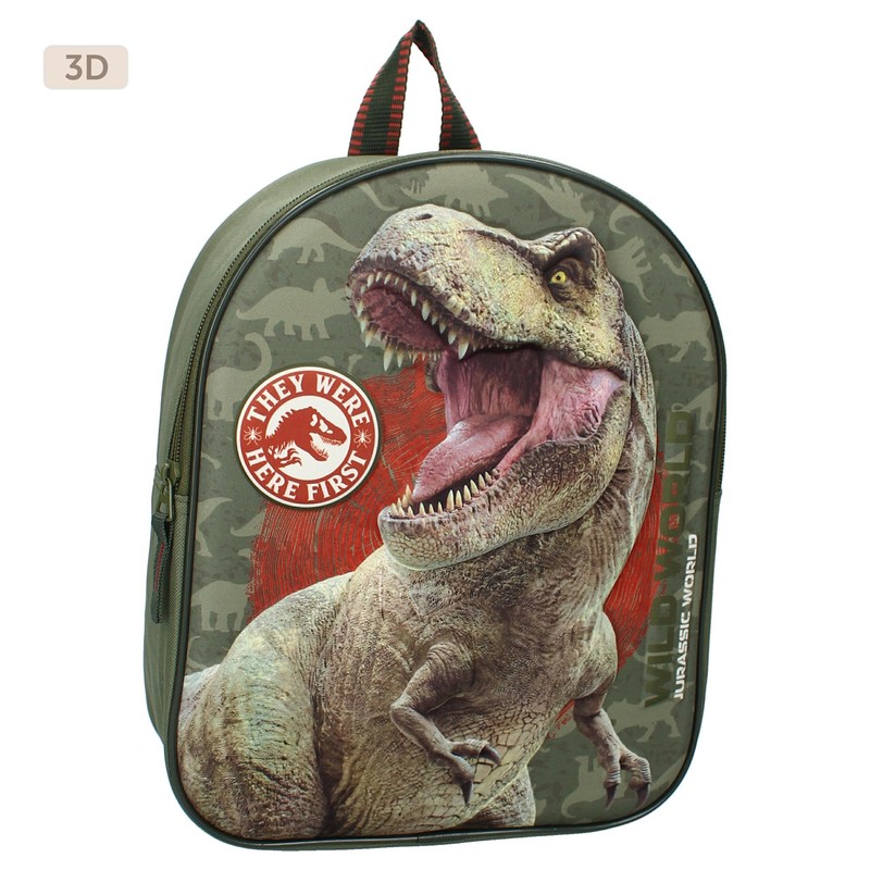 Vadobag JURASSIC WILD Dinosaur T-REX 3D - Backpack for Children