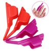 jojofuny 4pcs Fingerthing Fabric Pusher Lightweight Sewing Tools for Accurate