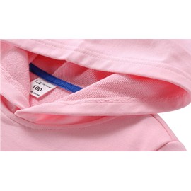 Ding-dong Baby Toddler Kid Boy Girl Solid Casual Pocket Hoodie Sweatershirt Pullover（White,5T）