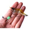 VOANZO 6 PCS Soft Shrimp Fishing Lure Soft Bait with