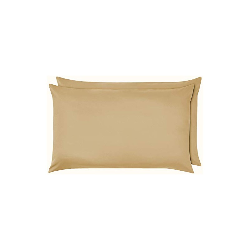 NIYS Luxury Standard Pillowcases Pair (Beige)