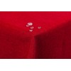 First-Tex Tablecloth Linen Look Lotus Effect Washable with Straight Edge